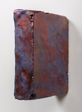 Elizabeth Harris WALL SCULPTURE Encaustic and pigment on wood