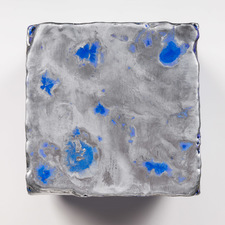 Elizabeth Harris WALL SCULPTURE Encaustic and pigment on plaster and wood