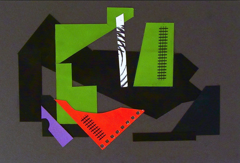 ORDERED CHAOS Collages Collage / 8 x 11