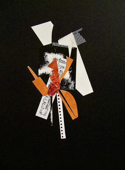 OLD MUSIC Collages Collage / 19 x 13