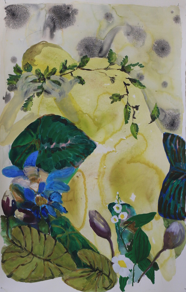 Elizabeth Terhune Large Watercolors watercolor and gouache