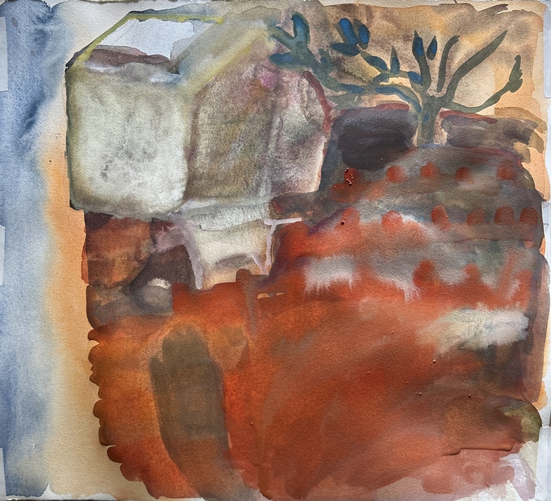 Elizabeth Terhune Large Watercolors watercolor and gouache