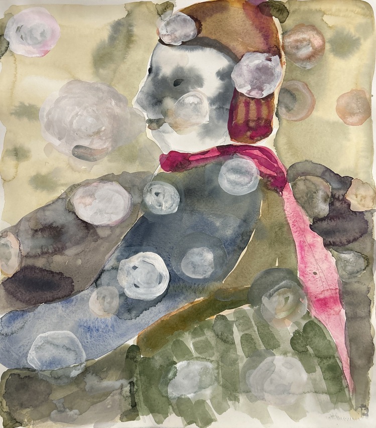 Elizabeth Terhune Large Watercolors watercolor and gouache