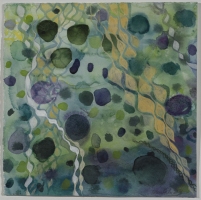Ellen Kahn Abstract Works on Paper watercolor/gouache on paper