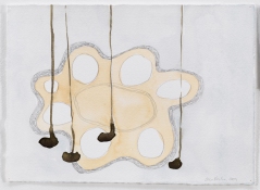 Ellen Kahn Abstract Works on Paper watercolor on paper