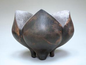 Ellen Schön  Wellspring Series Saggar-fired clay