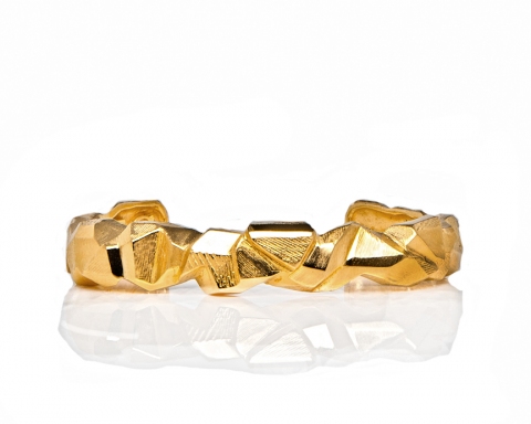 Elyse Garling Jewelry Bracelets Bronze, 18K Gold 5 Microns Electroplate 