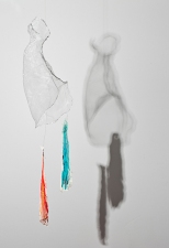 Elyssa Wortzman Hangings Wire, acrylic on canvas