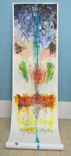 Elyssa Wortzman Paintings Acrylic, oil pastel and rock on canva-papier