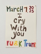 Emilie Lemakis Lie With Me and Watch the Stars Die  watercolor on paper 