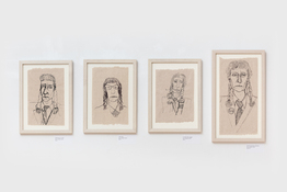 Emilie Lemakis I'm Turning Sixty Art Show and Party 