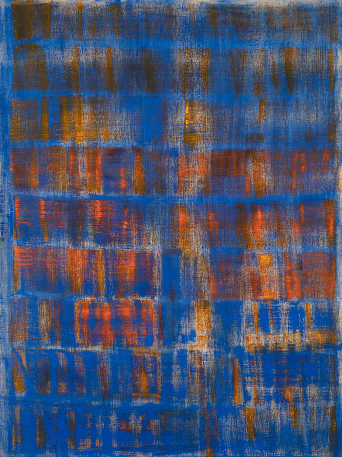 Fire and Ice 2020 oil on wood