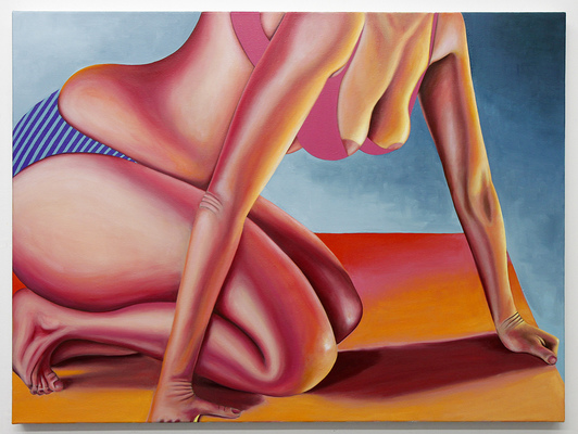 Emily Roz Studio oil on linen, 30 x 40 inches