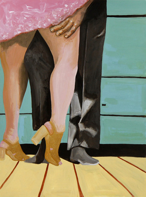 Emily Roz Gouache Painting 2009-2020 acryla gouache on paper