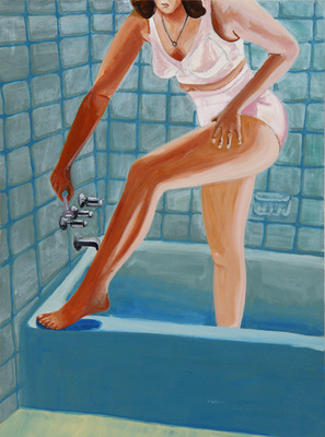 Emily Roz Gouache Painting 2009-2020 acryla gouache on paper