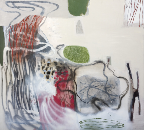 Oasis Silent Geography Oil on linen