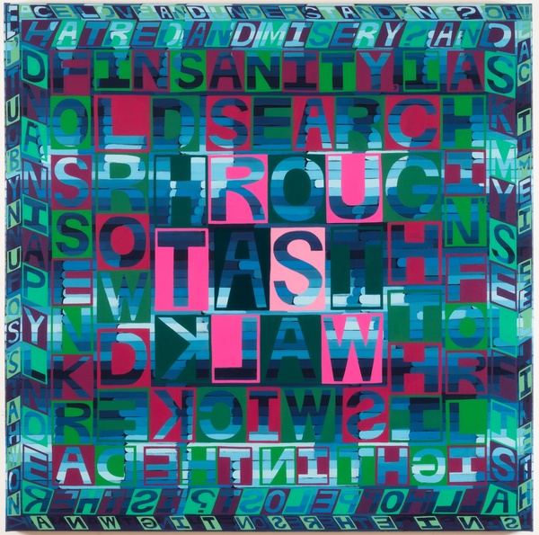 Erik den Breejen recent Acrylic on linen