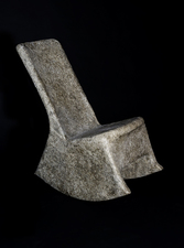 Erik Johanson Sculpture Found object and paper mache'