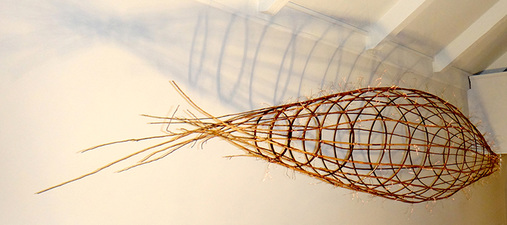 Erik Johanson Sculpture wood and bamboo