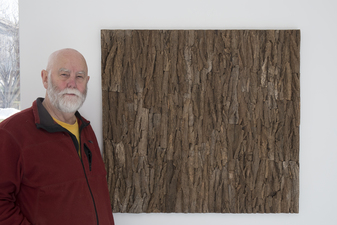 Erik Johanson Sculpture Locust bark and wood