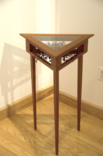 Erik Johanson Sculpture wood and glass