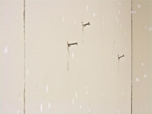 Erin Barach Studio 349 Acrylic and found materials