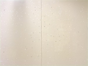 Erin Barach Studio 349 Acrylic and found materials