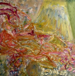 Erin Treacy Painting/Drawing acrylic and oil on canvas