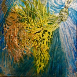 Erin Treacy Painting/Drawing acrylic and oil on canvas