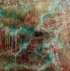 Erin Treacy Painting/Drawing acrylic and oil on canvas
