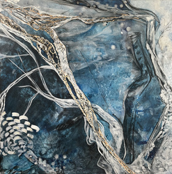 Erin Treacy Painting/Drawing Conte, Pastel, Acrylic on Canvas