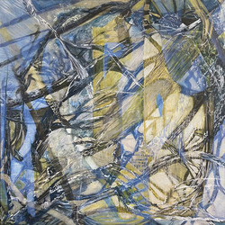 Erin Treacy Painting/Drawing Conte, Pastel, Acrylic & Oil on Canvas