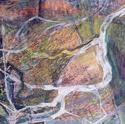 Erin Treacy Painting/Drawing Conte, Pastel, Acrylic on Canvas