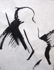ERIN UTZIG DRAWING sumi ink on paper