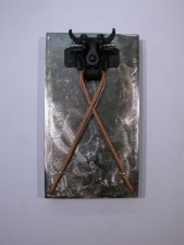 Ernest Cox Selections of "Slab Series" sculpture, 1970-1980 Steel and rope