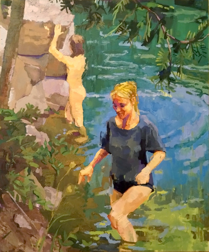 Ernie Sandidge Now Oil on canvas