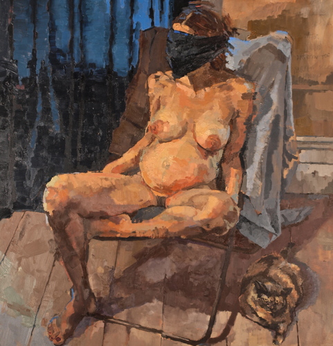 Ernie Sandidge New York oil on canvas