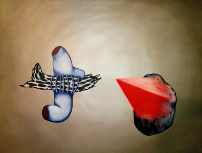 Exhibit 208 Laila Cola Weeks oil on canvas