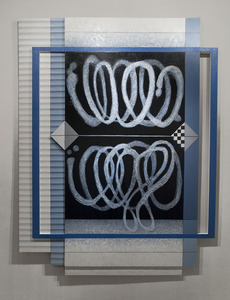 Exhibit 208 Lucy Maki oil on wood, canvas over stretcher and panel