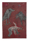  Painting Oil on canvased wood panel.