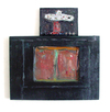  Painting oil on canvas and linen construction diptych.