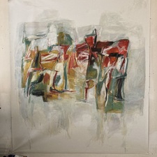 FIEROZA DOORSEN 2021 Oil on canvas