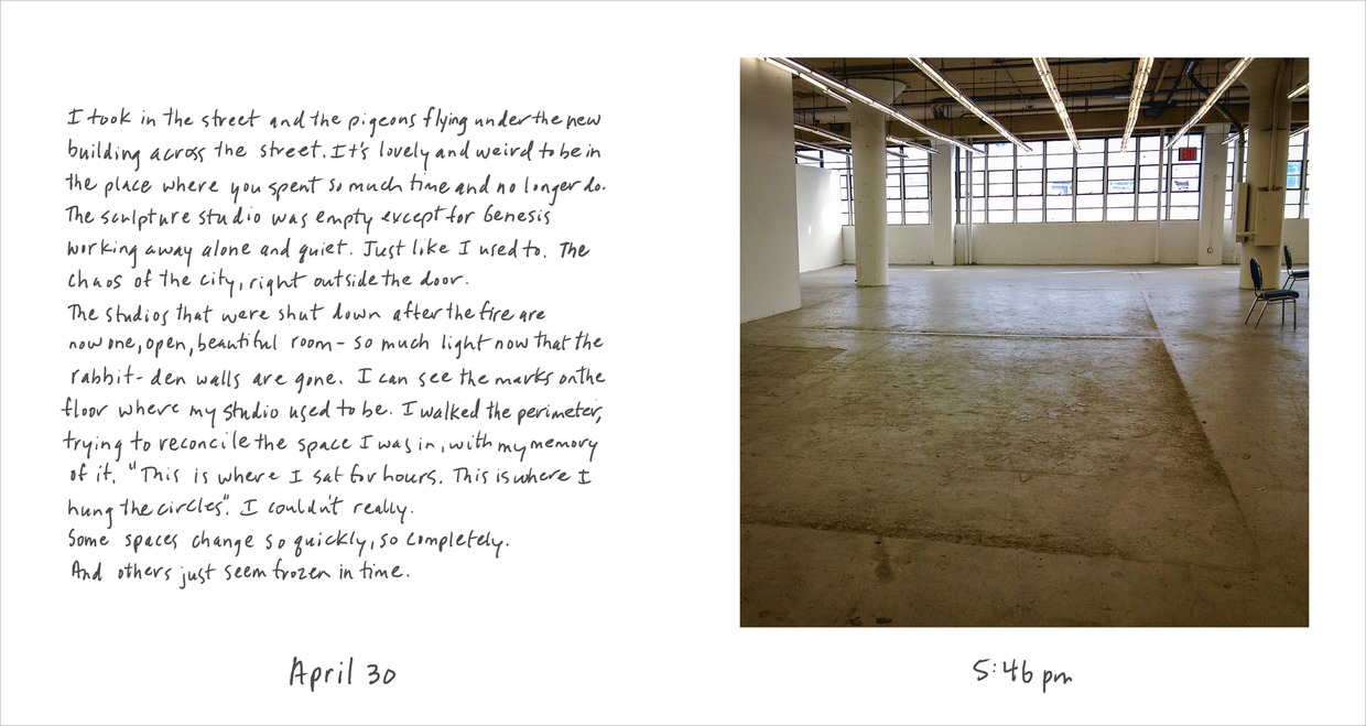 Firth MacMillan Visual Journal: The Shape of the Moment  