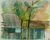  2025 Moss Galleries, Falmouth, ME, FRANCES HYNES: Playing Notes Watercolor on Arches paper