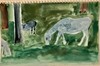  ANIMALS: HORSES Watercolor from sketchbook