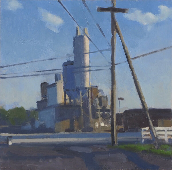 Cement Mill, Late Afternoon