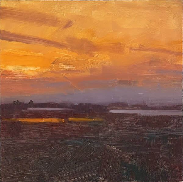 Wetlands at Sunset