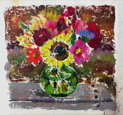 Garvey Rita  Art & Antiques Lois Borgenicht Oil monotype