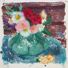 Garvey Rita  Art & Antiques Lois Borgenicht Oil monotype
