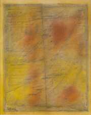 Garvey Rita  Art & Antiques George Dannatt (British 1915-2009) Pastel on graphite